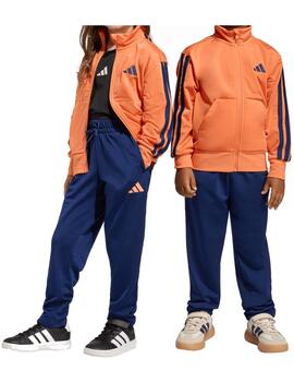 Chándal Adidas LK 3S TR 205 Naranja/Marino