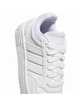 Zapatilla Adidas Hoops 3.0 K Blanco