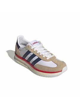Zapatilla Adidas M Run 70s 2.0 Blanco/Marino/Camel