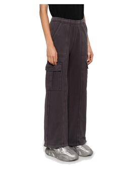 Pantalón Champion W Ancho Cargo Gris