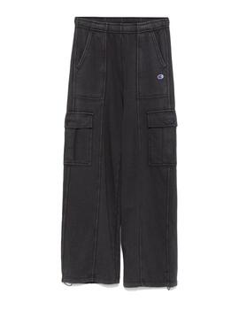 Pantalón Champion W Ancho Cargo Gris
