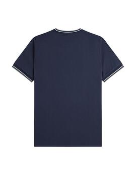 Camiseta Fred Perry Marino para hombre