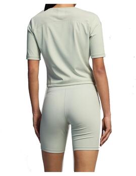 Camiseta Champion W Crop SS Verde