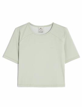 Camiseta Champion W Crop SS Verde