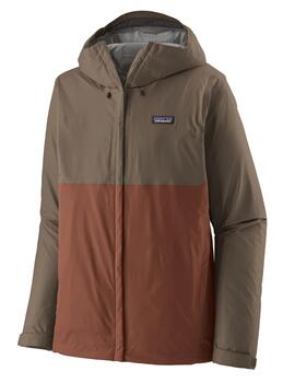 Chubasquero Patagonia M Torrentshell 3L Marrón