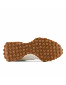 Zapatilla New Balance U 327LX Lea Crudo/Verde