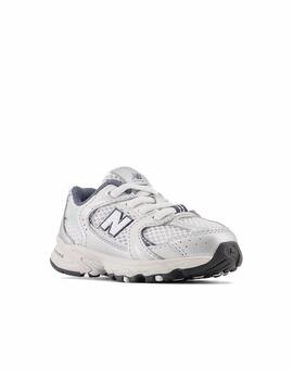 Zapatilla New Balance Inf 530KA Plata/Blanco