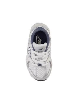 Zapatilla New Balance Inf 530KA Plata/Blanco