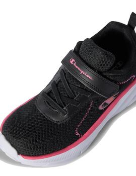 Zapatilla Champion PS G HRO Low Cut Negro/Rosa