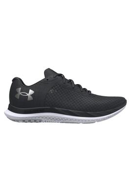 Zapatilla UA Charged Breeze Hombre Negro/Blanco