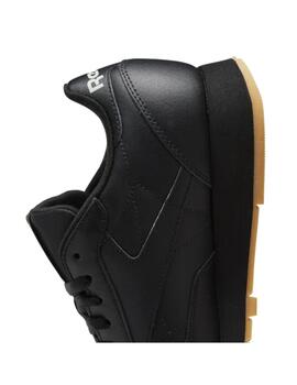 Zapatilla Reebok U Classic Leather Negro/Gum