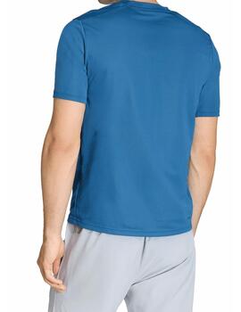 Camiseta Adidas M WE BAS Azul/Negro