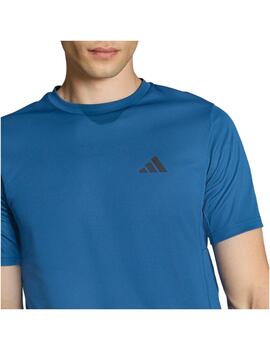 Camiseta Adidas M WE BAS Azul/Negro