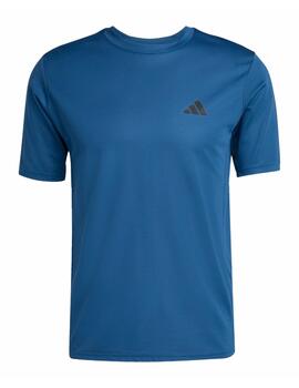 Camiseta Adidas M WE BAS Azul/Negro