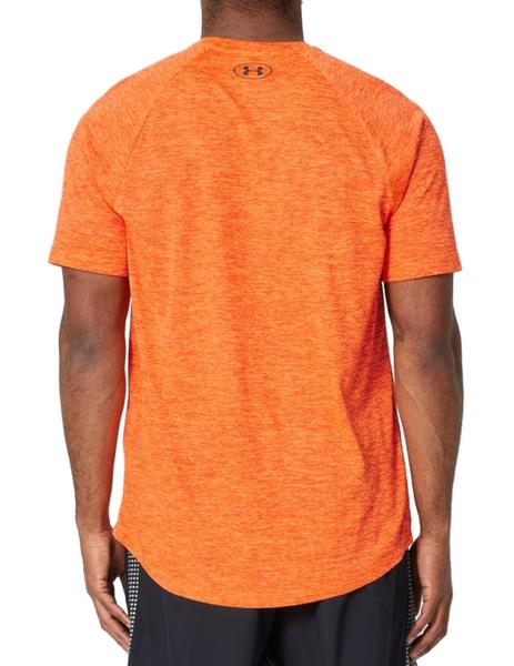 Camiseta Under Armour Tech Vent Hombre Naranja