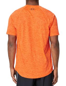 trimestre longitud Parlamento Camiseta Under Armour Tech 2.0 SS Hombre Naranja