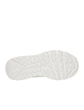 Zapatilla Skechers K Uno Lite Metallic Love NTMT