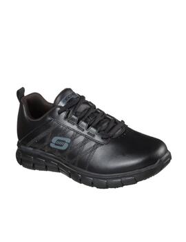 Zapatilla Skechers W Sure Track Erath SR Work BLK