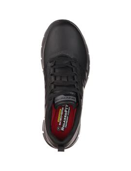 Zapatilla Skechers W Sure Track Erath SR Work BLK