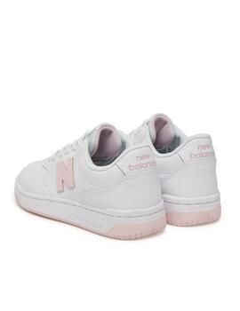 Zapatilla New Balance W 80PNK Blanco/Rosa