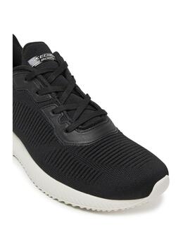 Zapatilla Skechers W Bobs Squad Touch Talk BLK