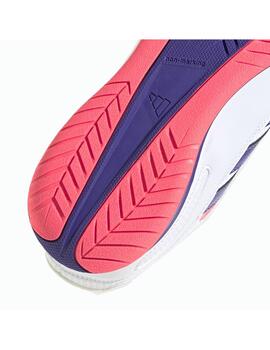 Bota Adidas M Super Sala III Blanco/Lila