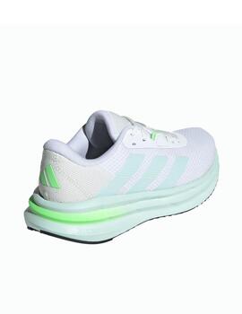Zapatilla Adidas W Galaxy 7 Blanco/Azul/Verde