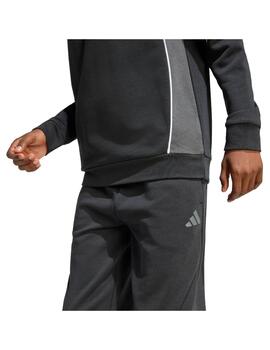Chándal Adidas J CB FT TS Negro/Gris/Blanco