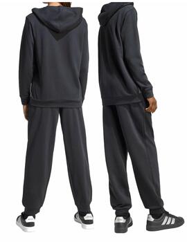 Chándal Adidas J CB FT TS Negro/Gris/Blanco