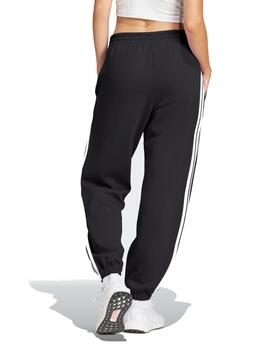 Pantalón Adidas W 3S FT CF Negro/Blanco para mujer