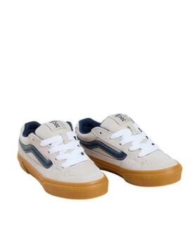 Zapatilla Vans YT Caldrone Gris y marino para niño