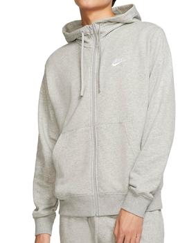 Chaqueta Nike M Sportswear Club Hoodie Gris