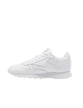 Zapatilla Reebok JR Classic Leather Blanco