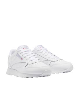 Zapatilla Reebok JR Classic Leather Blanco