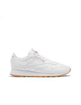Zapatilla Reebok JR Classic Leather Blanco/Gum