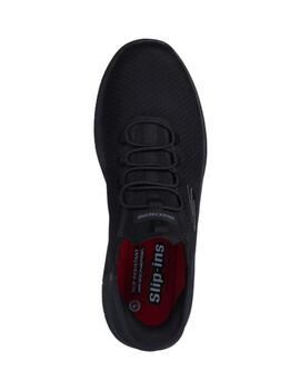 Zapatilla Skechers M Summits SR Work Slip-ins BBK