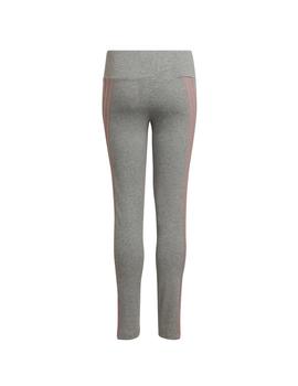 Leggings Adidas G 3S Niña Gris