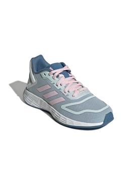 Zapatillas Adidas Duramo 10 K Cordón Niña Azul
