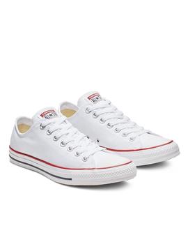 Zapatilla Converse All Star Baja Lona Blanco