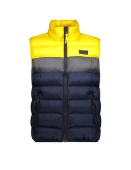 Chaleco CMP Vest Hombre Marino y Amarillo