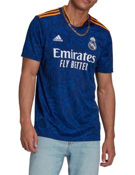 Camiseta adidas Real Madrid 2ª equipación  Hombre Azul