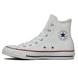 Zapatilla Converse All Star Alta Piel Blanco