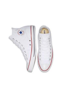 Zapatilla Converse All Star Alta Lona Blanco