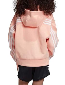 Chaqueta Adidas MH 3S FZ HD Niña Rosa