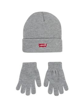 Gorro y Guantes Levi´s gris