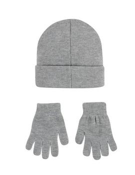 Gorro y Guantes Levi´s gris