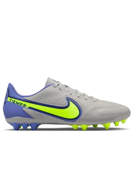 Bota Nike Legend 9 Hombre Gris Fluor