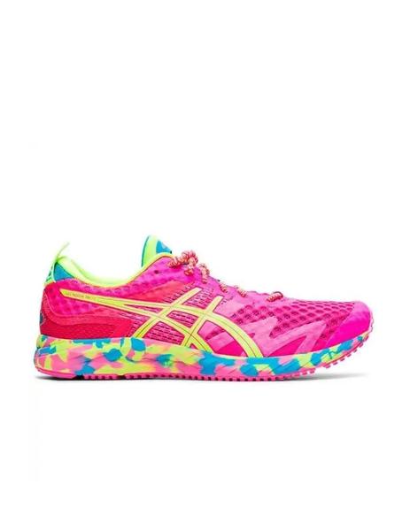 átomo Viscoso Demon Play Zapatilla Asics Gel Noosa Tri 12 Mujer Rosa Fluor