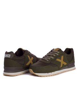 Zapatilla Munich Dash 141 Hombre Marrón Beige