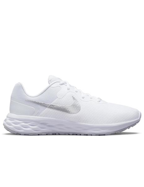 Zapatilla Nike W Revolution 6 NN Blanco Plata